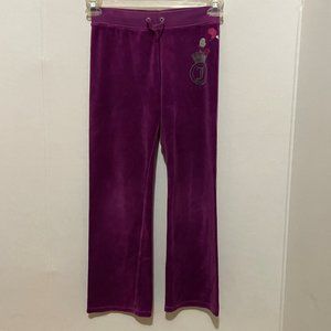 Juicy Culture Purple Violet Velour Track Pant